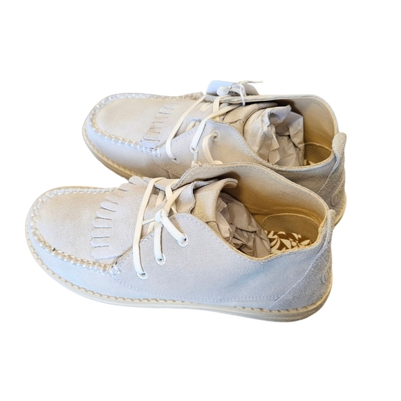 Hey Dude Wendy Mid Elevated Booties Ivory Womens NEW Size 8 - Picture 5 of 7